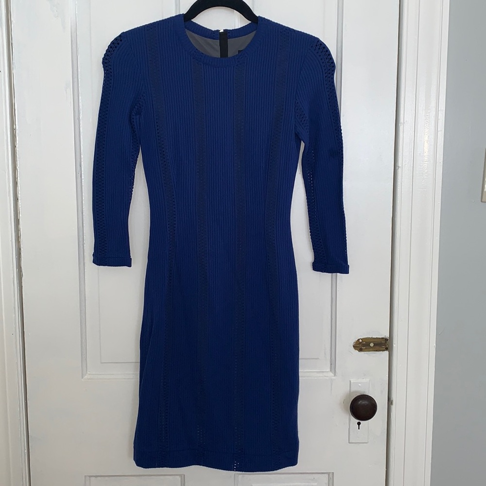 Rag and Bone royal blue dress